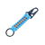 Llavero básico con mosquetón España Azul celeste