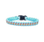 Pulsera paracord España Cobra MINI Azul Celeste