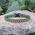 Pulsera paracord España Cobra MINI Verde Musgo