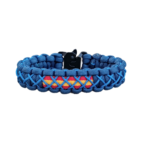 Pulsera Cobra TRENZADA Azul marino - Azul