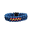 Pulsera Cobra TRENZADA Azul marino - Negro