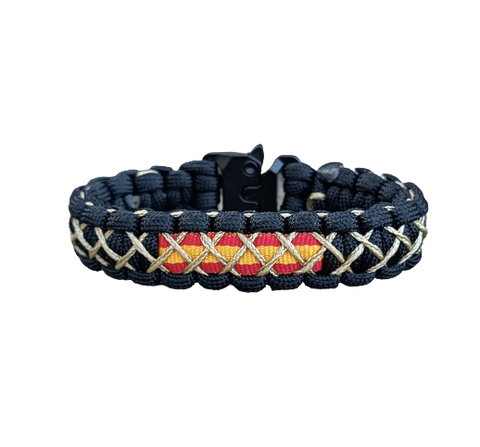 Pulsera Cobra TRENZADA Negro - Boa